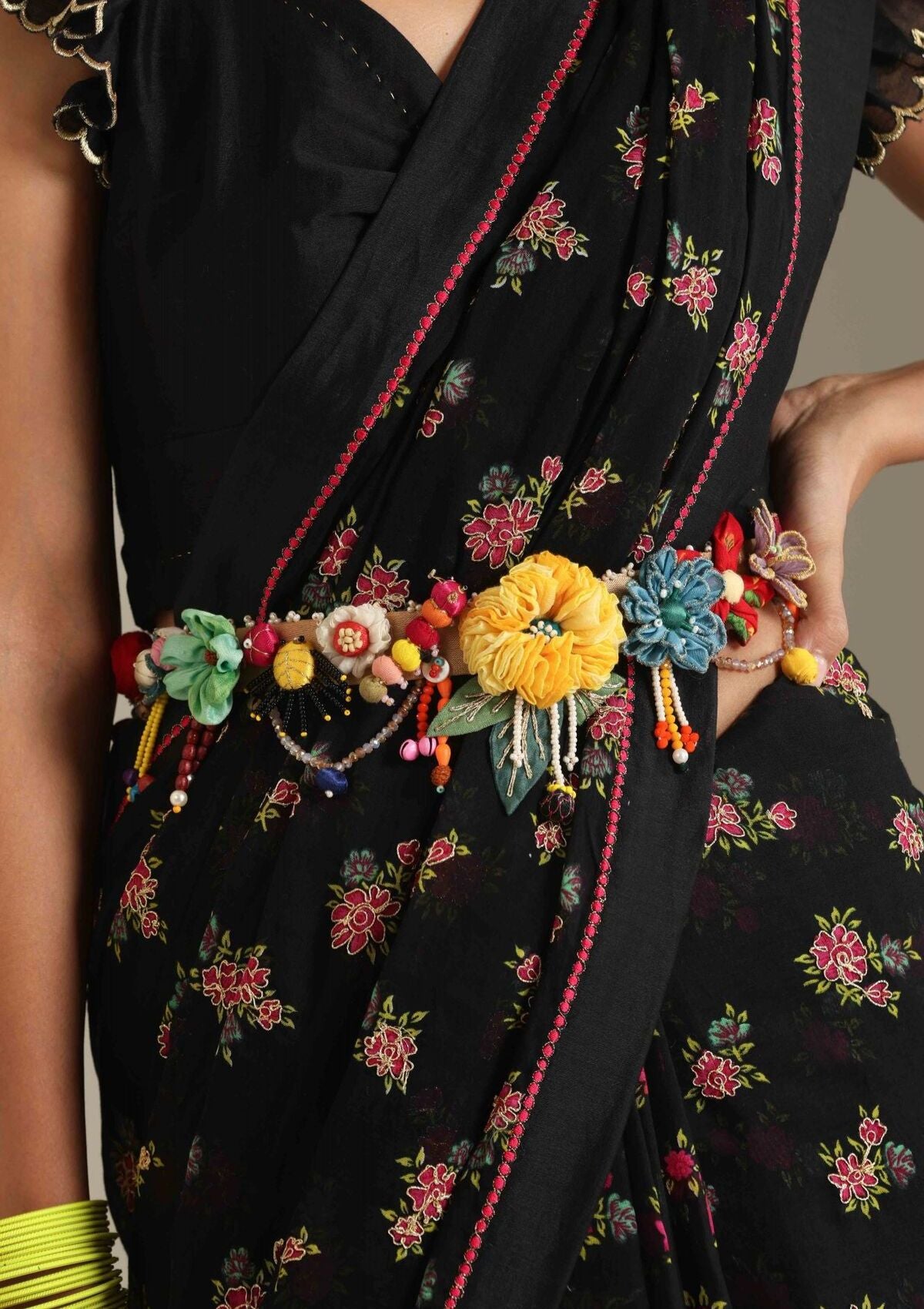 Pokra Floral Belt