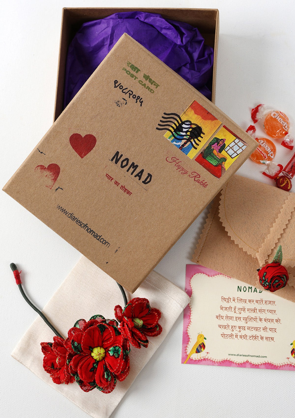 Sweetu Floral Rakhi