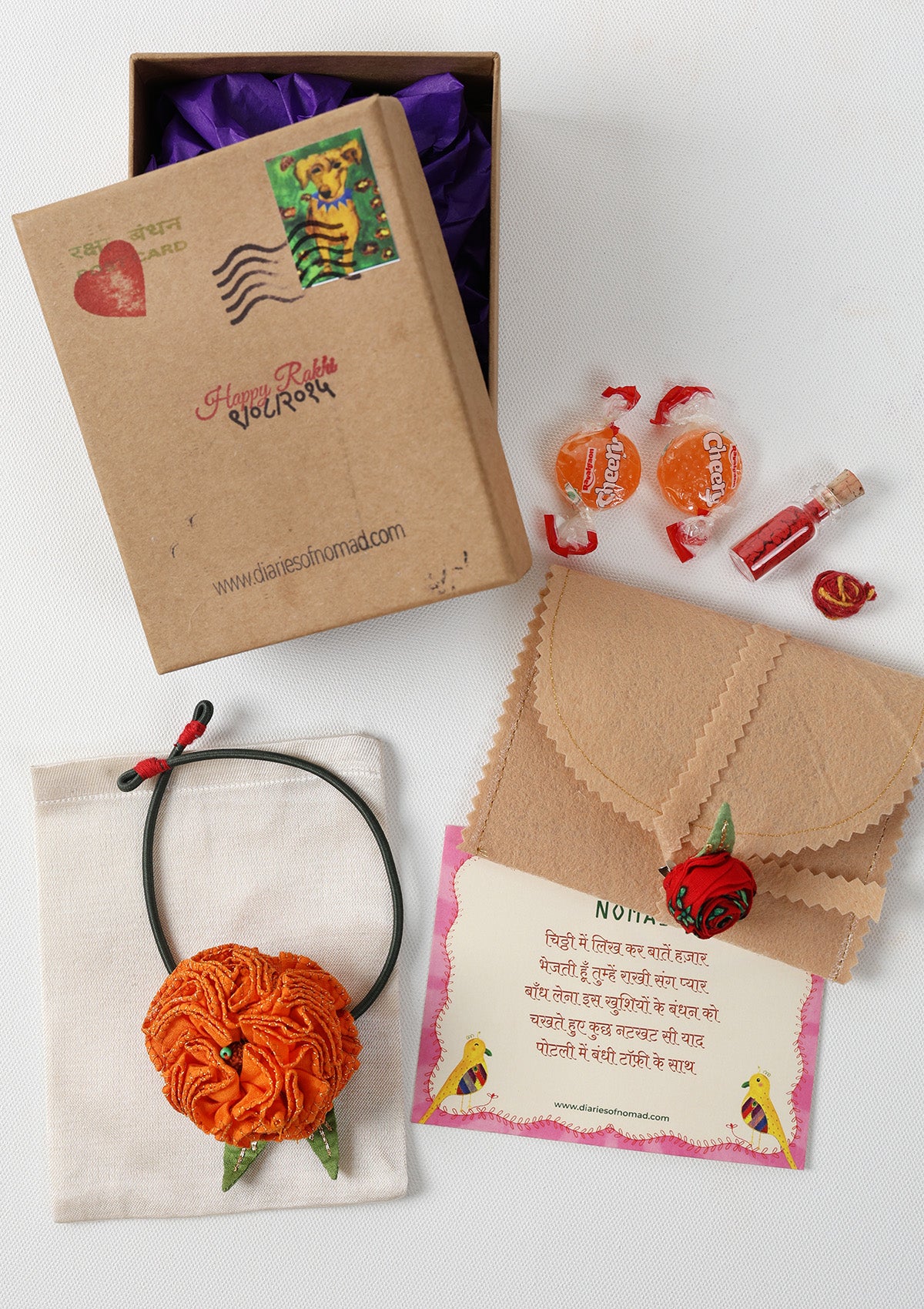 Sili Floral Rakhi