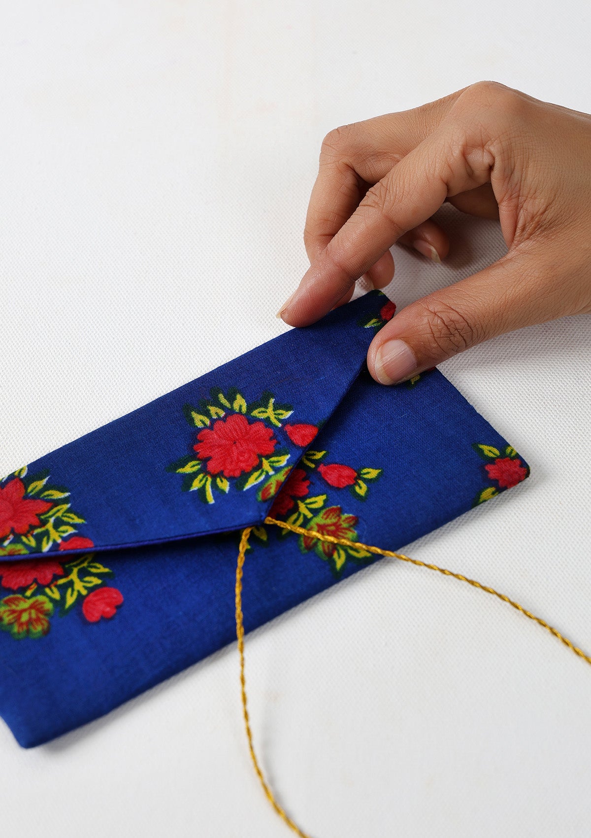 Tukur Blue Sagan Envelope