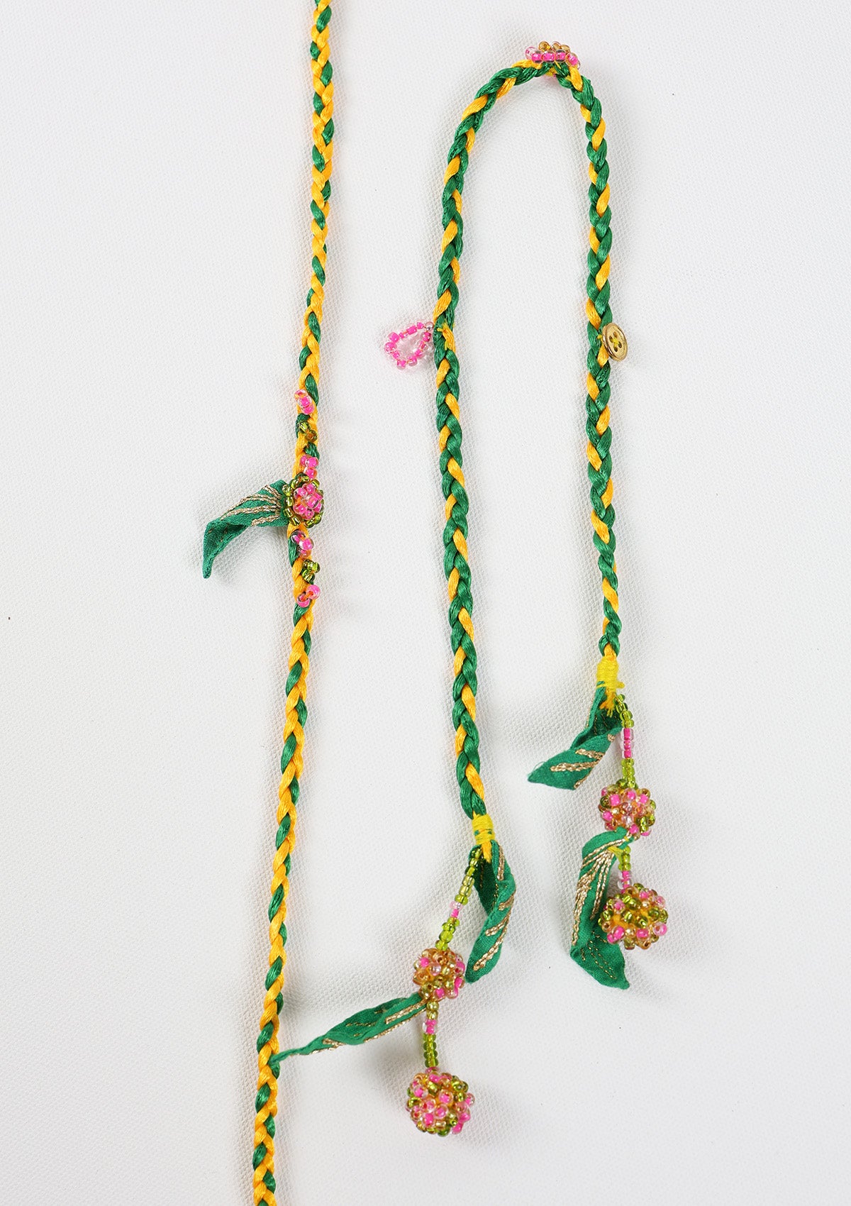 Lakshman Floral Rakhi & Lumba Set