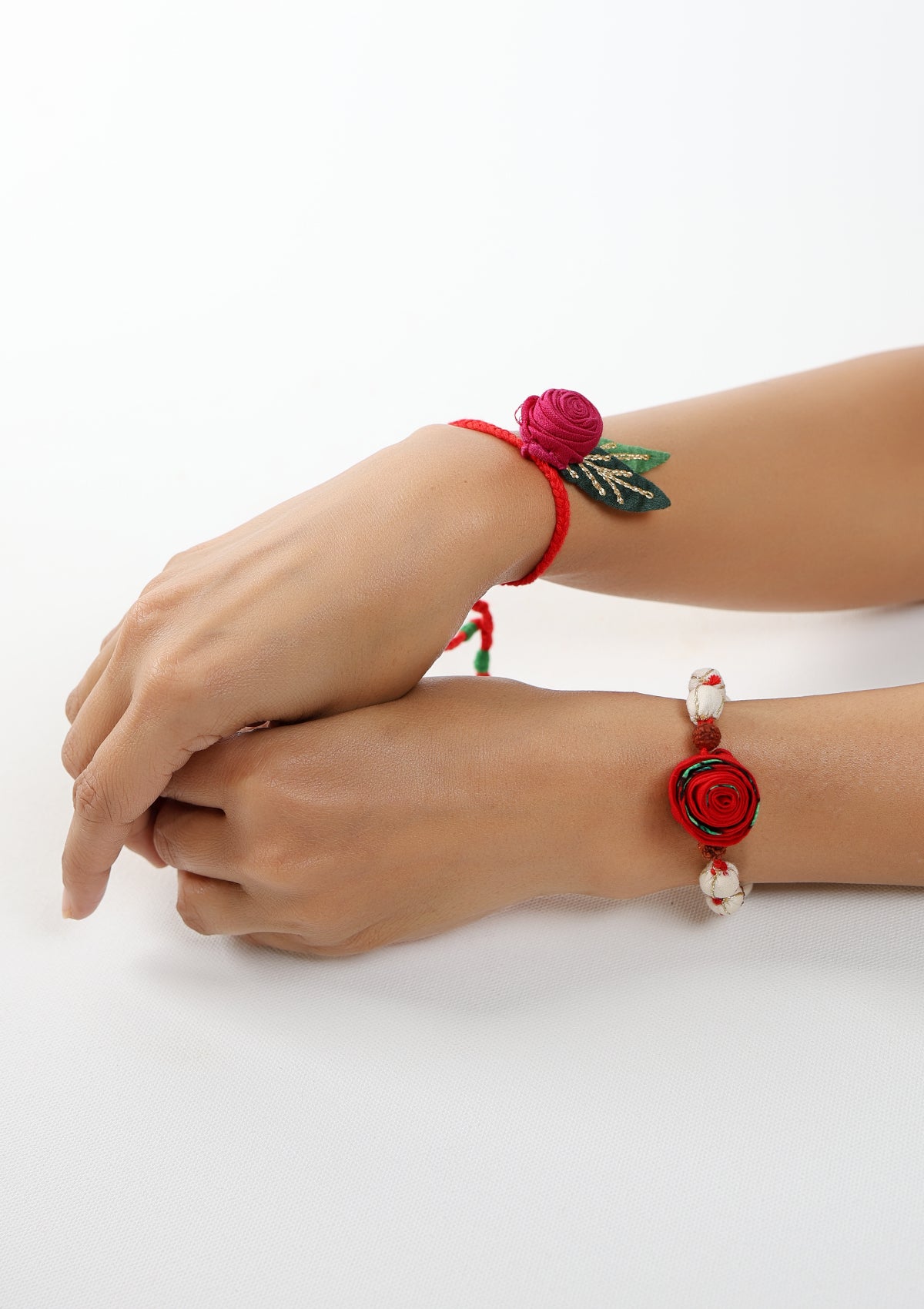 Mukhi Textile Rakhi - Set of 2