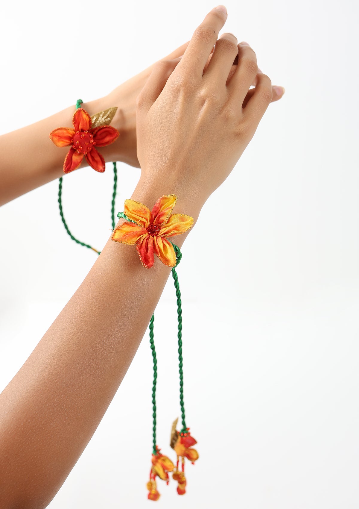 Simmi Floral Rakhi - Set of 2
