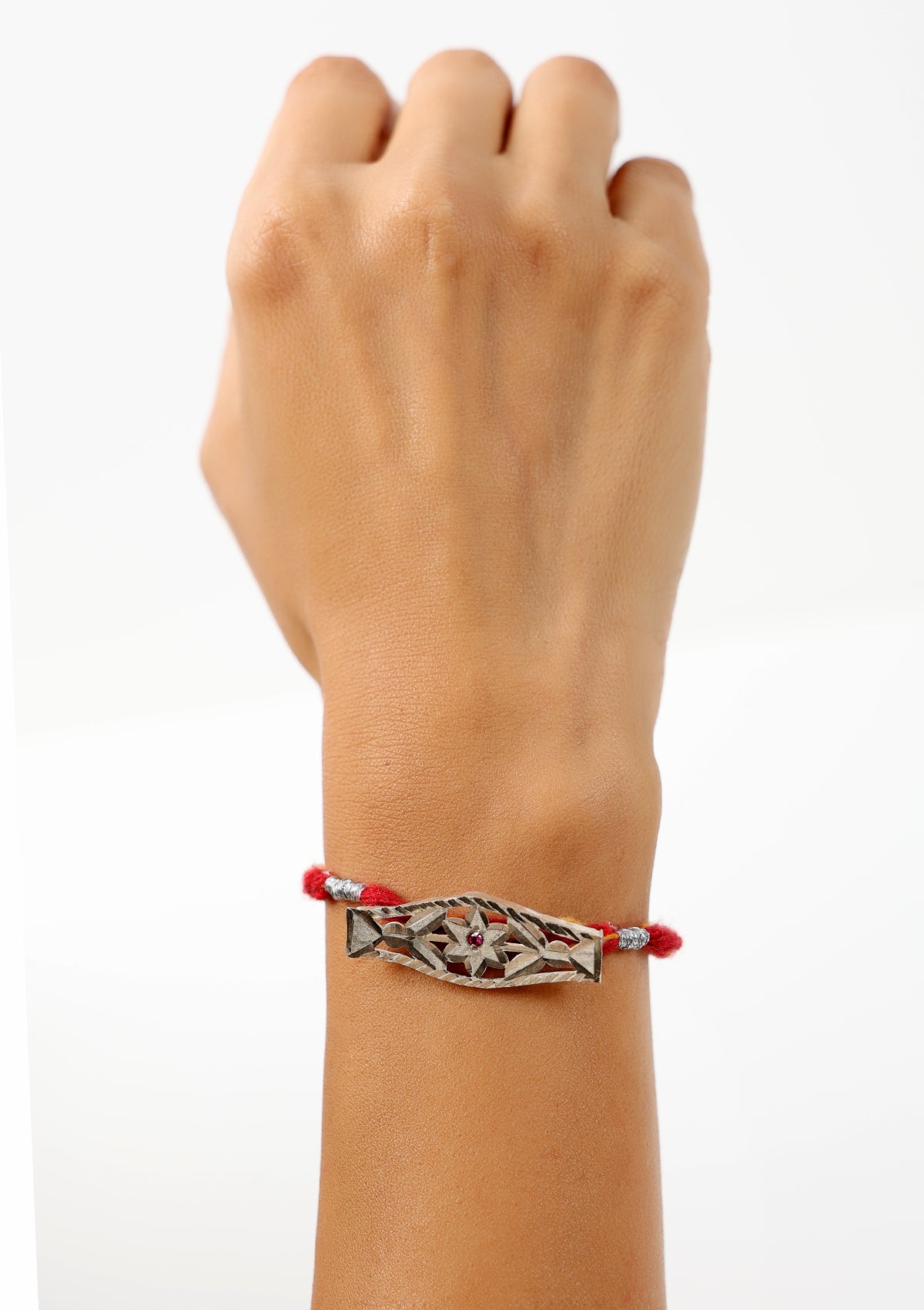 Gugglu Silver Rakhi