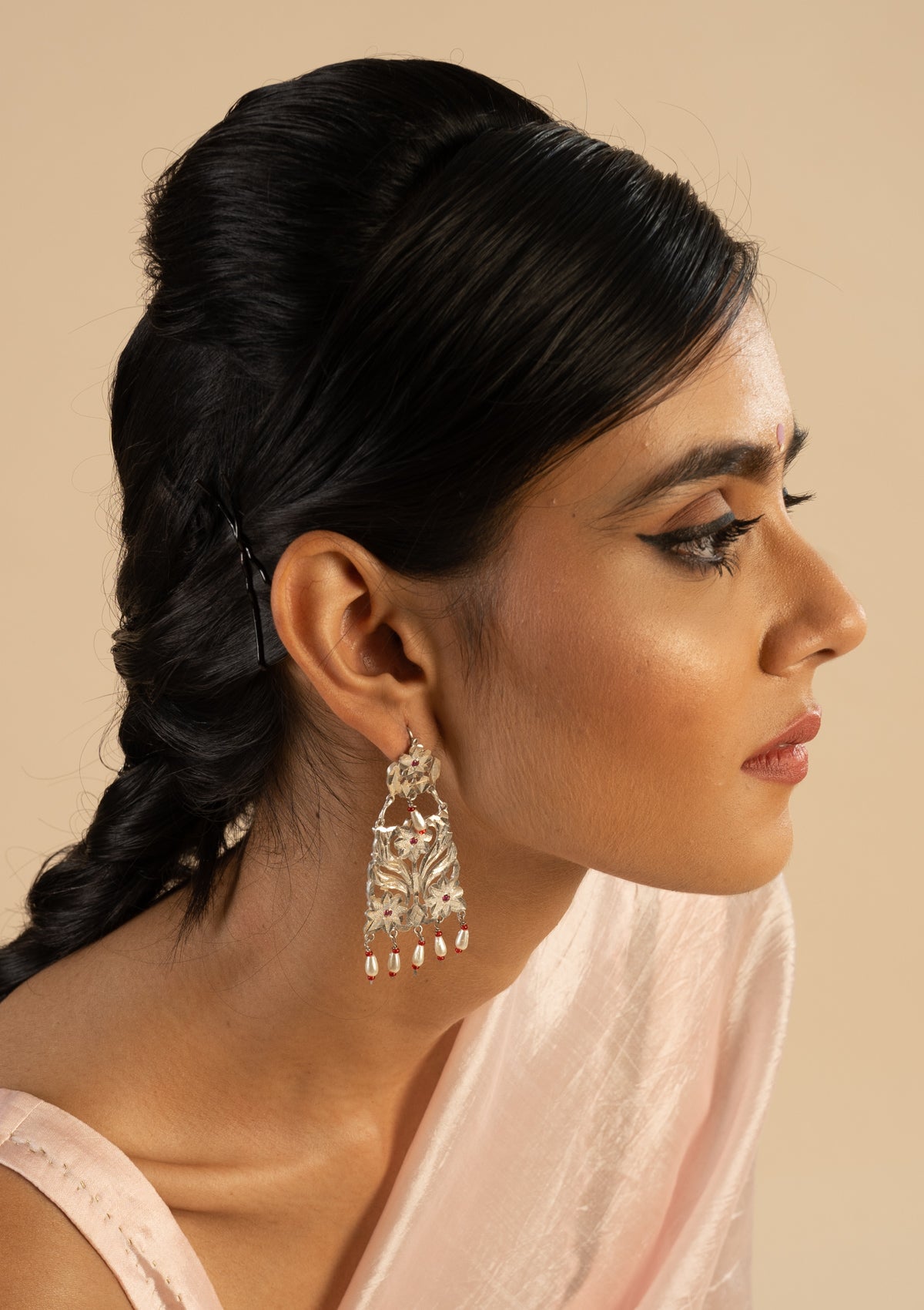 Sabeena Handmade Silver Earrings