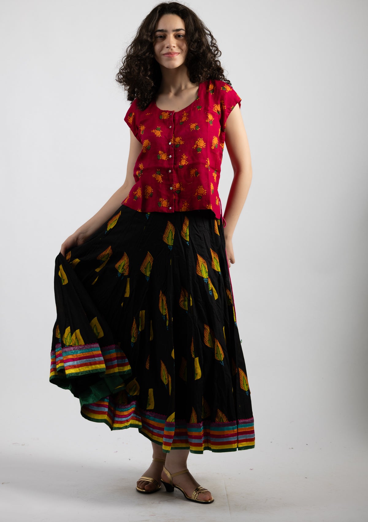 Roma Beauty Cotton Top - Size Extra Small