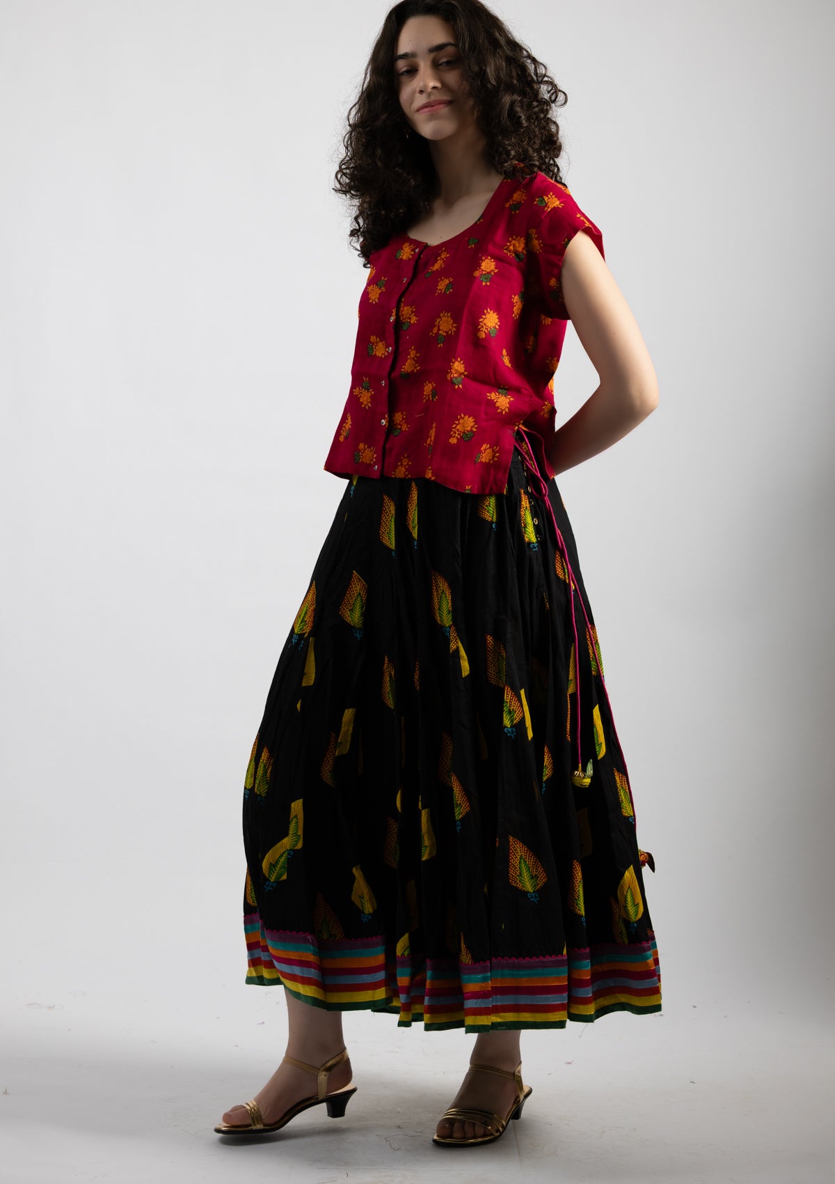 Roma Beauty Cotton Top - Size Extra Small