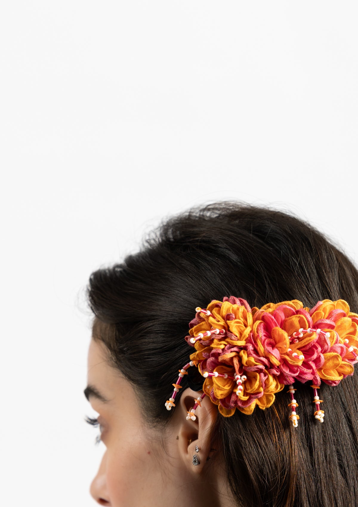 Roseno Floral Claw Clip