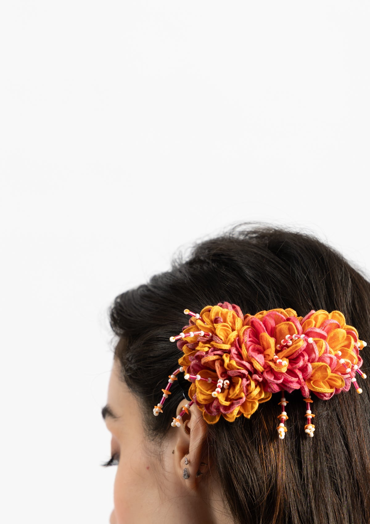 Roseno Floral Claw Clip