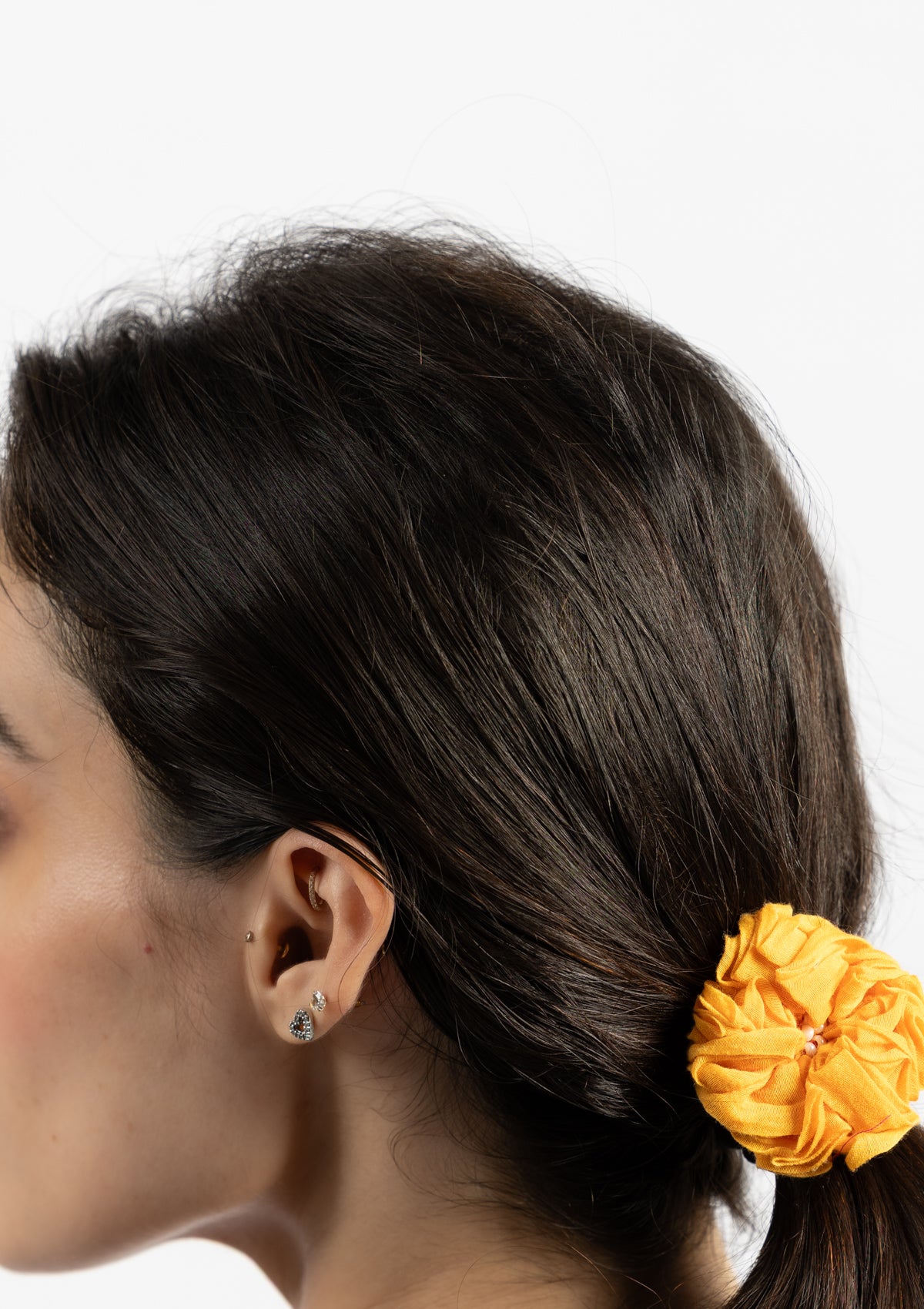 Daze Yellow Flower Rubber Band