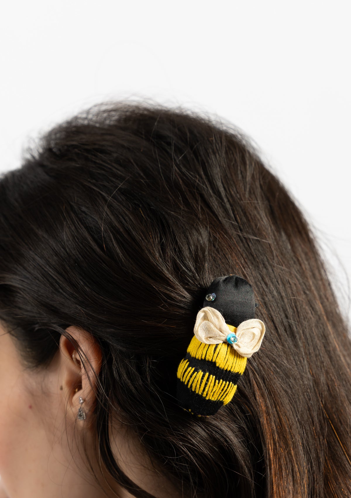 Bee Floral Clip