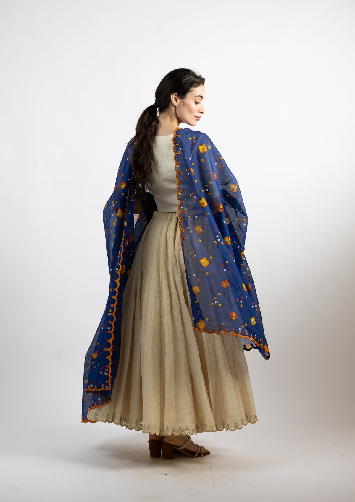 Bandhani Printed Cotton Dupatta