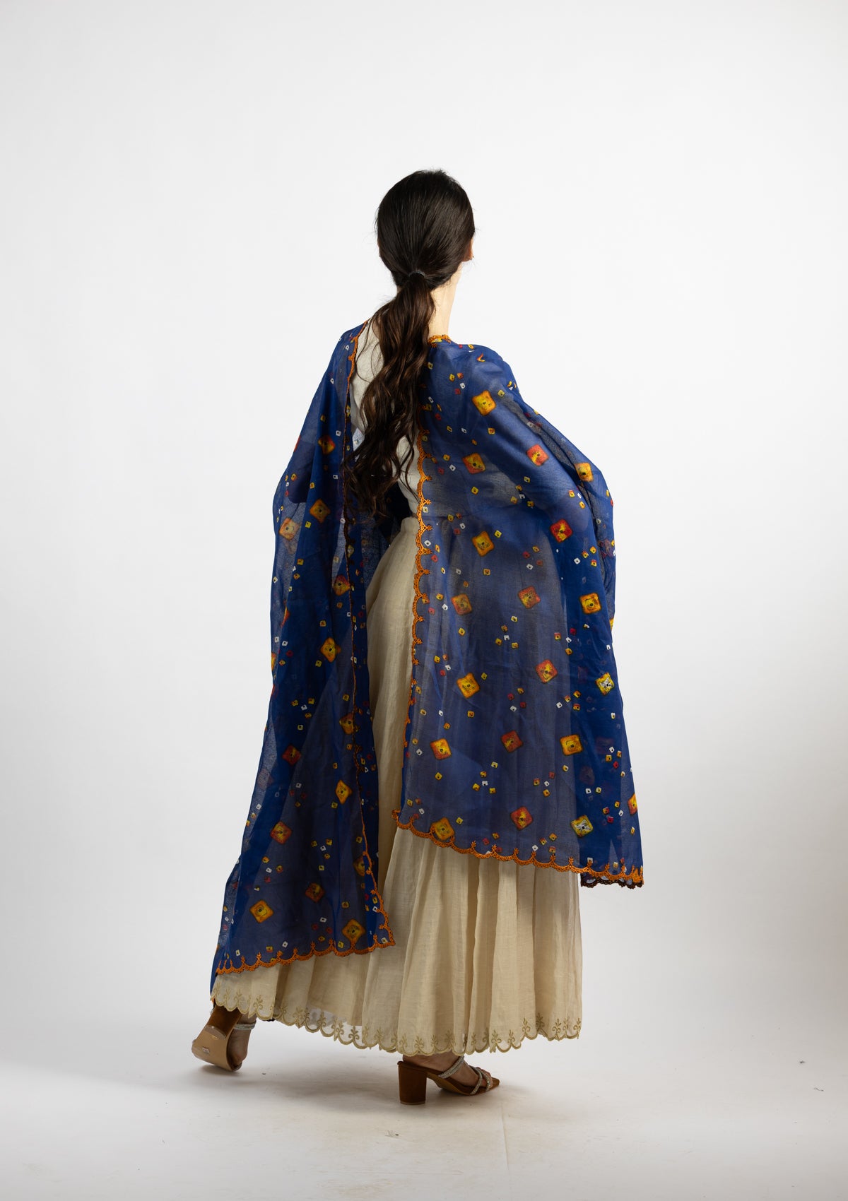 Bandhani Printed Cotton Dupatta