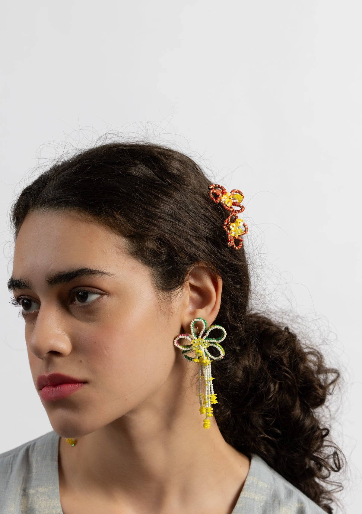 Lusoria Floral Earrings