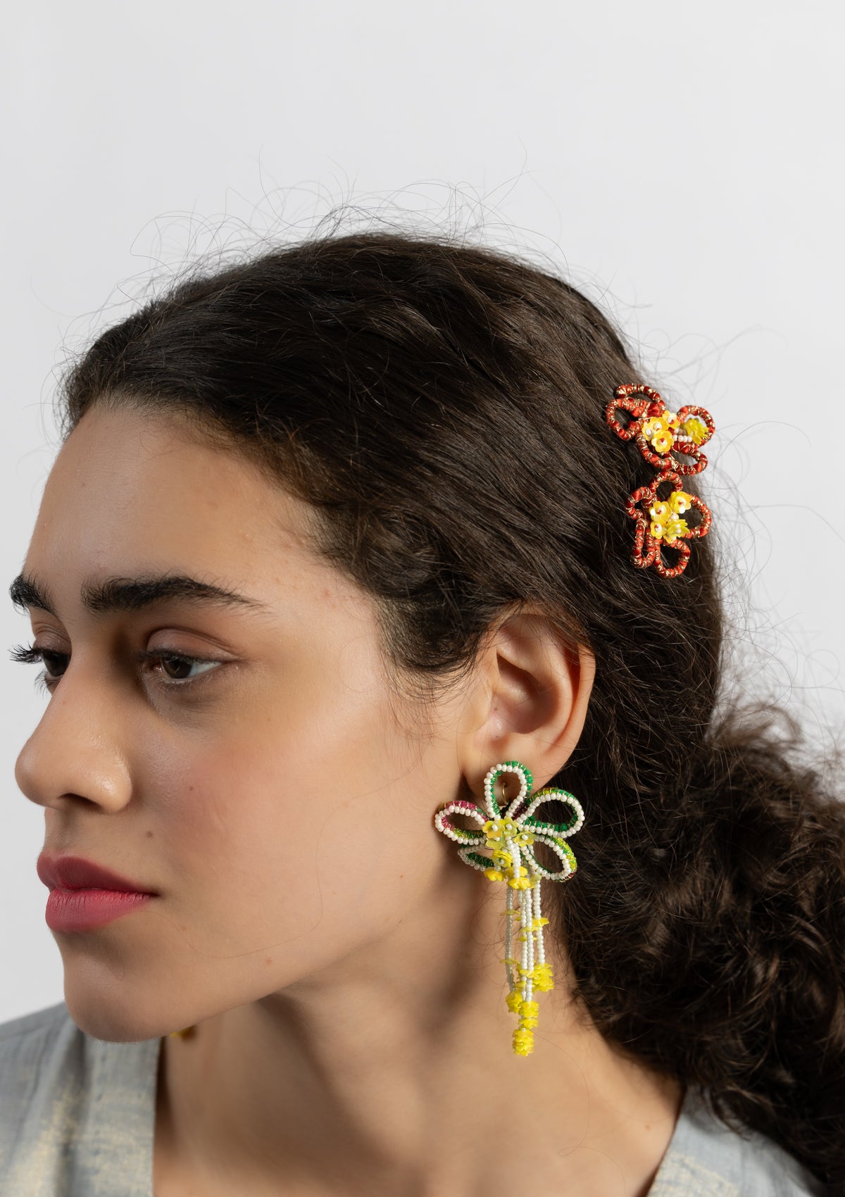 Lusoria Floral Earrings