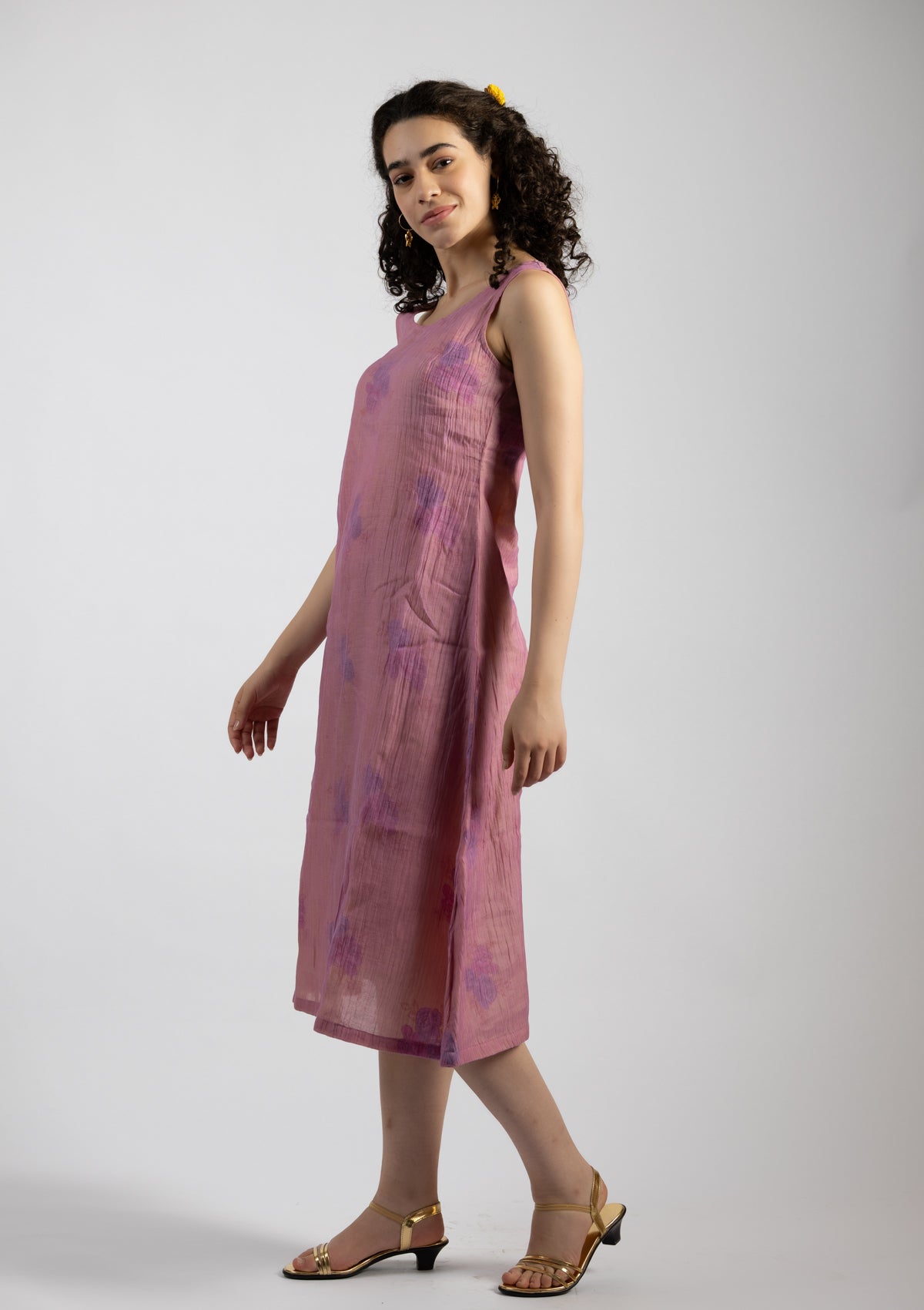 Rosewood Chanderi Dress - Size Small