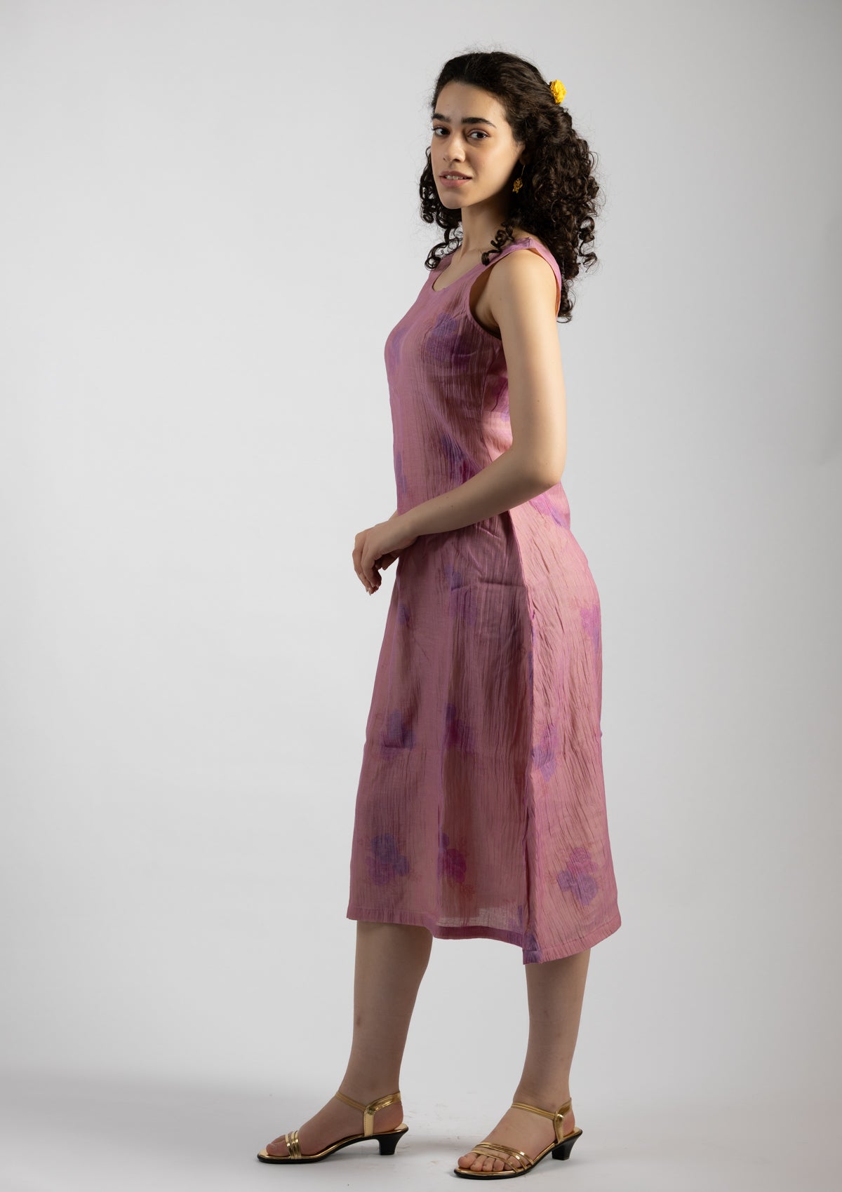 Rosewood Chanderi Dress - Size Small