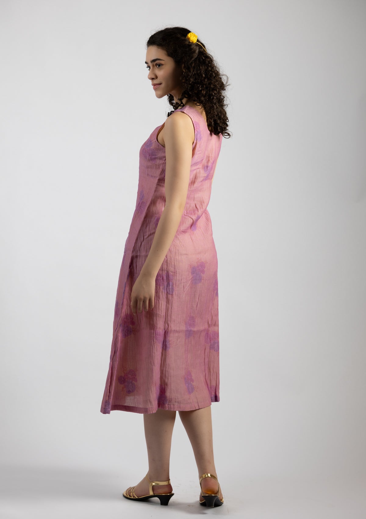 Rosewood Chanderi Dress - Size Small