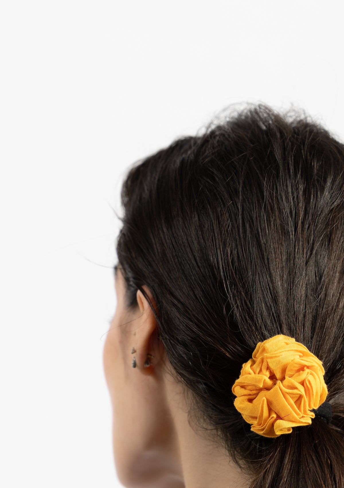 Daze Yellow Flower Rubber Band