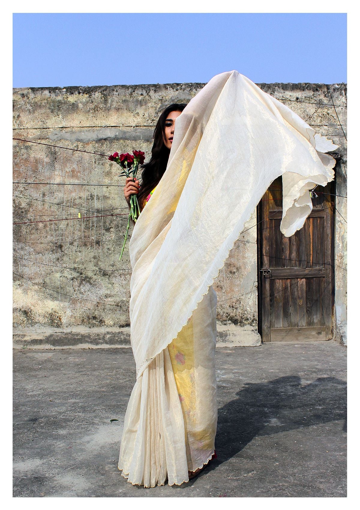 Saraswati Tissue Saree