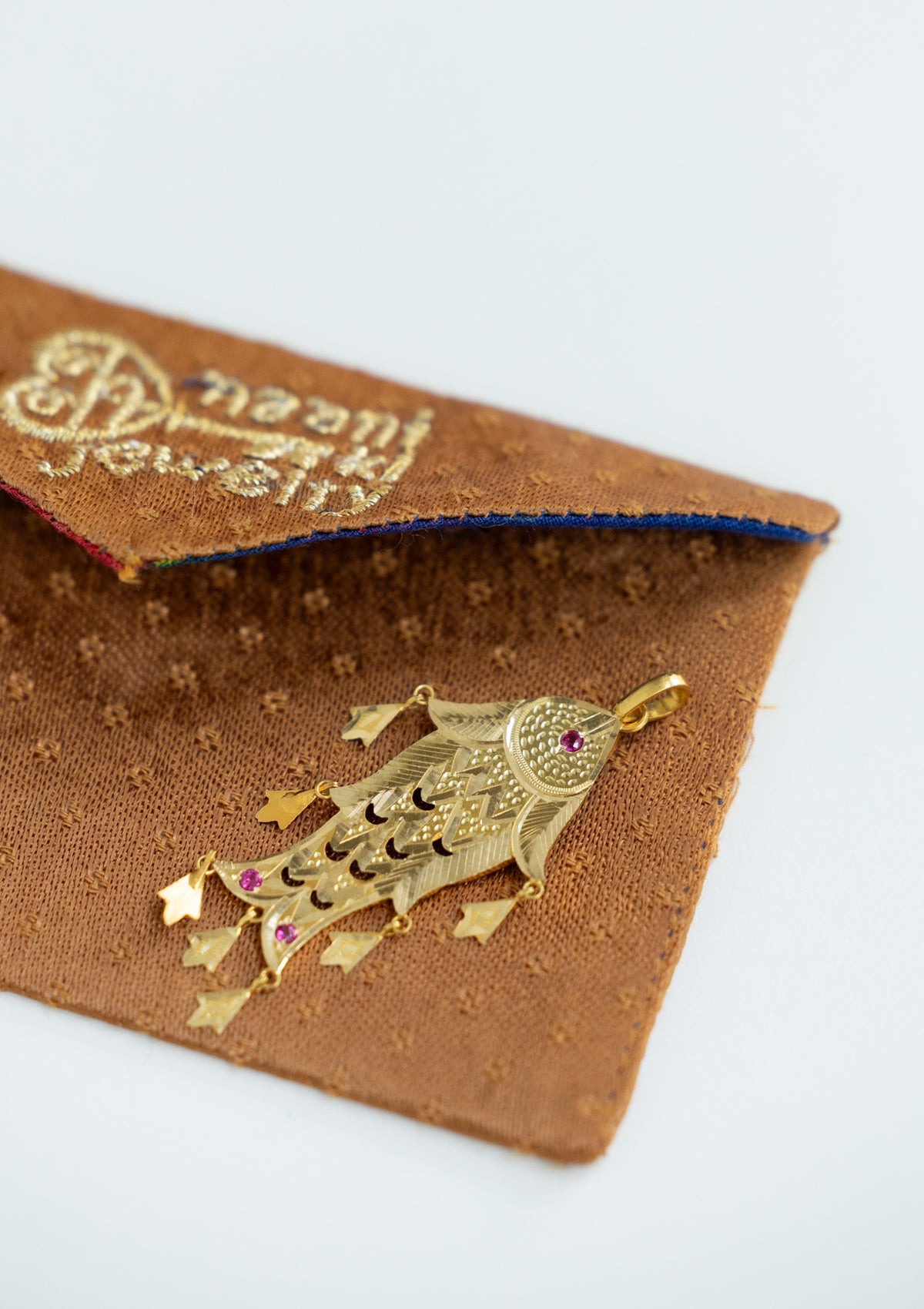 Matsya Gold Pendant