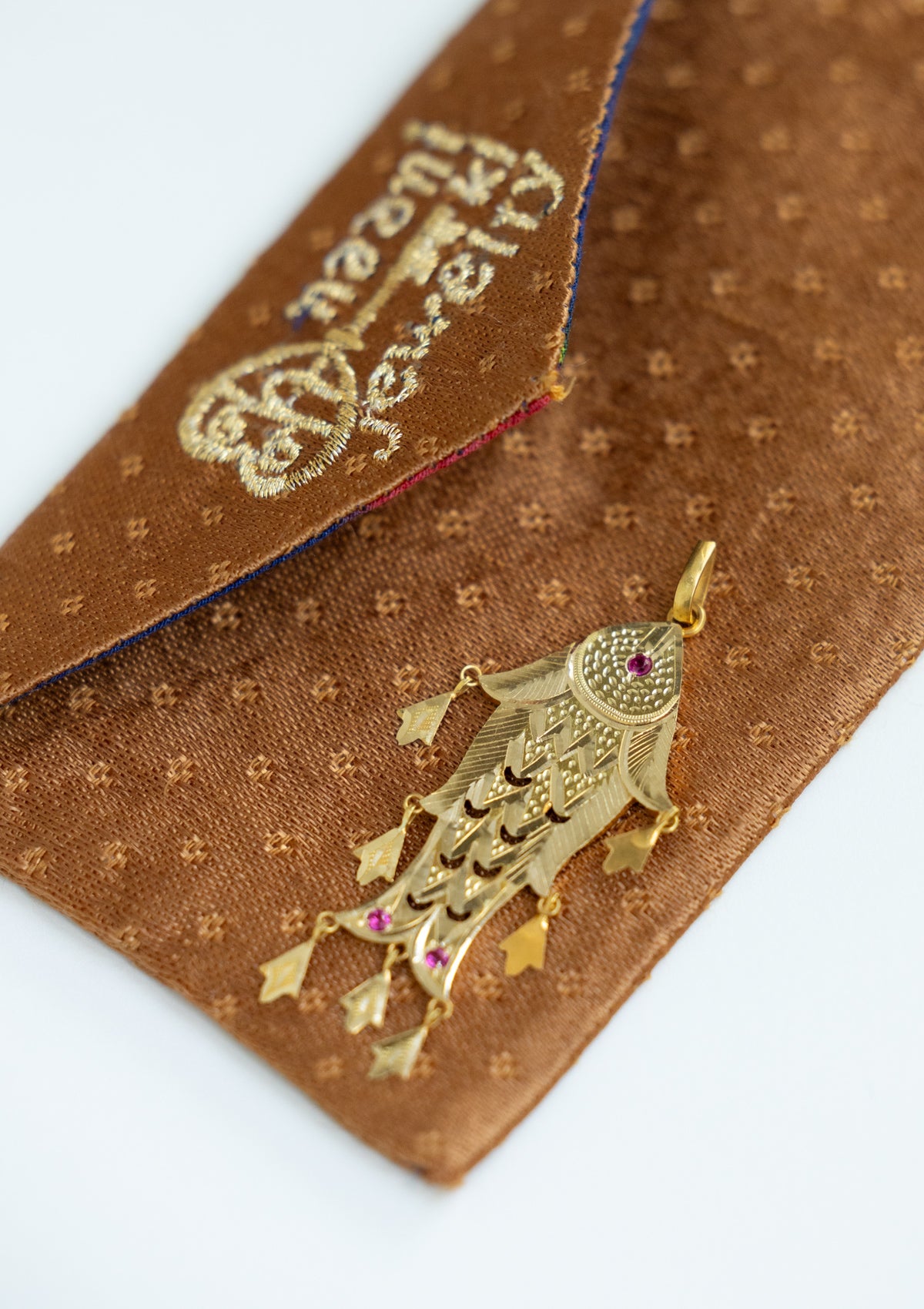 Matsya Gold Pendant