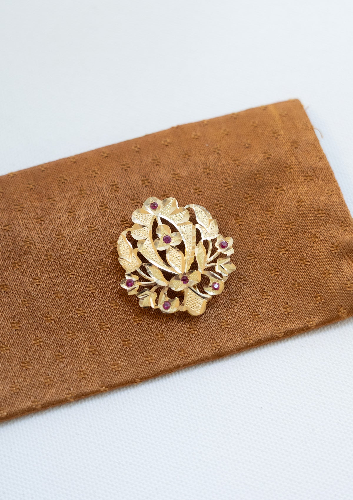 Nadima Gold Brooch