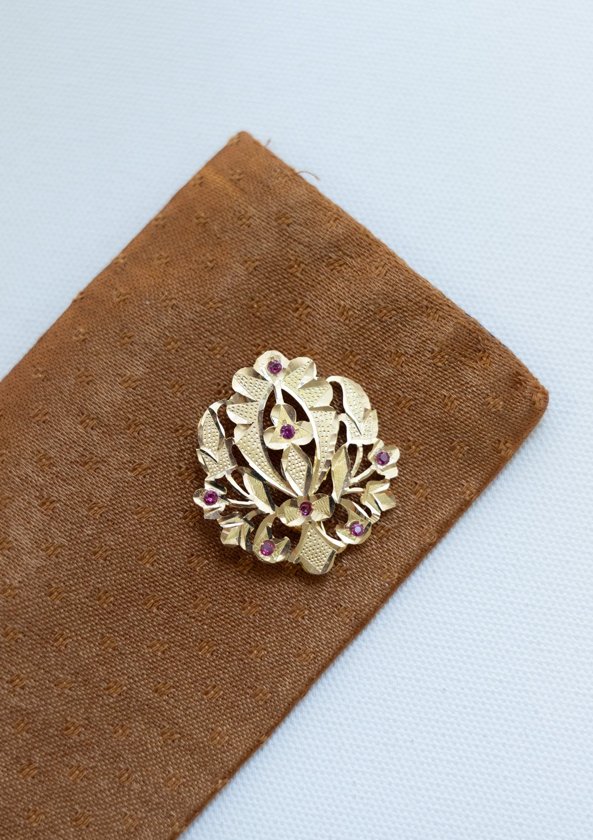 Nadima Gold Brooch
