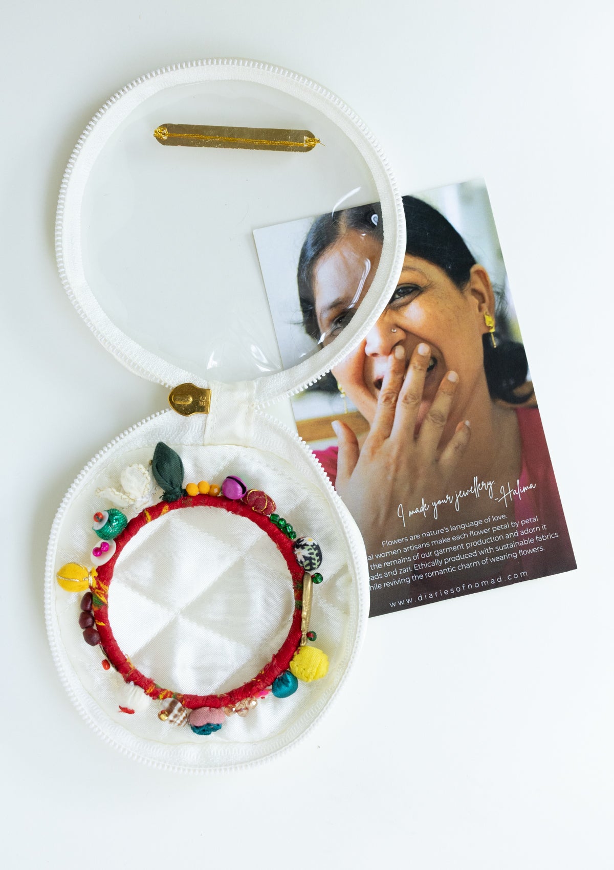 Lucia Floral Bangle