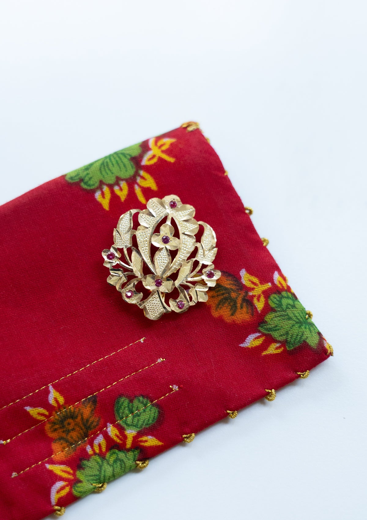 Nadima Gold Brooch