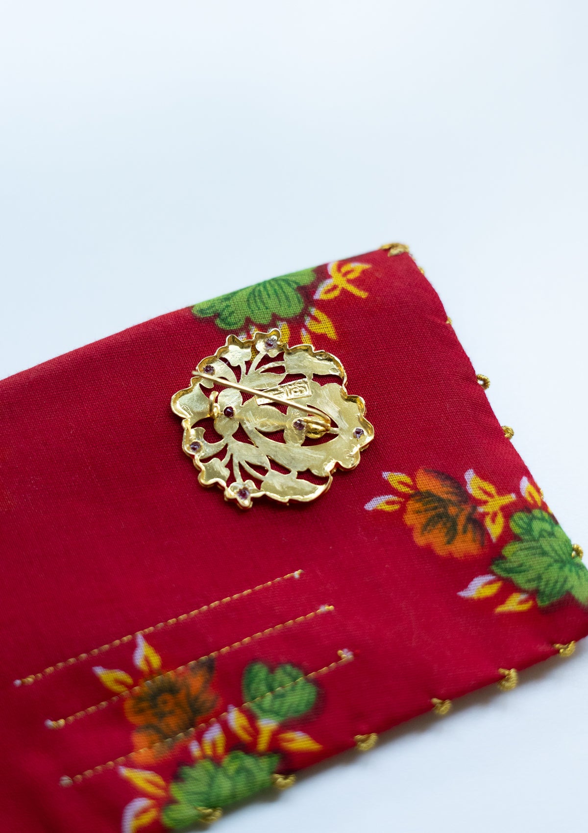 Nadima Gold Brooch