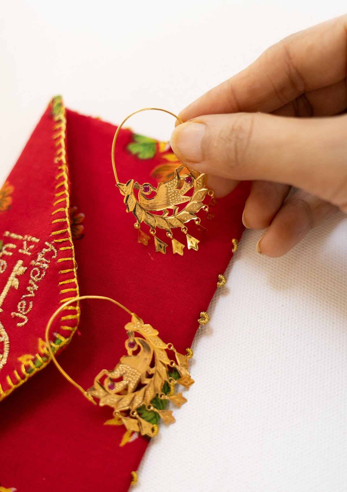 Baawri Gold Earrings