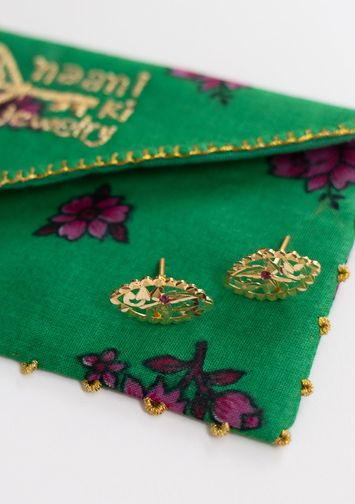 Mohita Gold Earrings