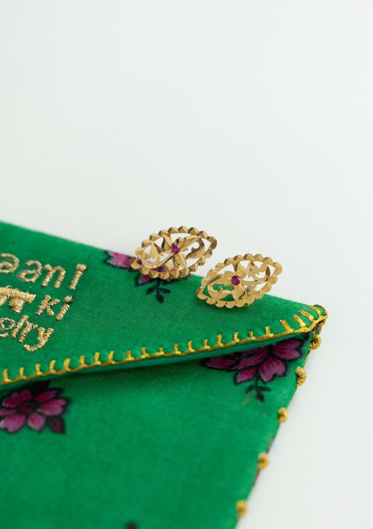 Mohita Gold Earrings