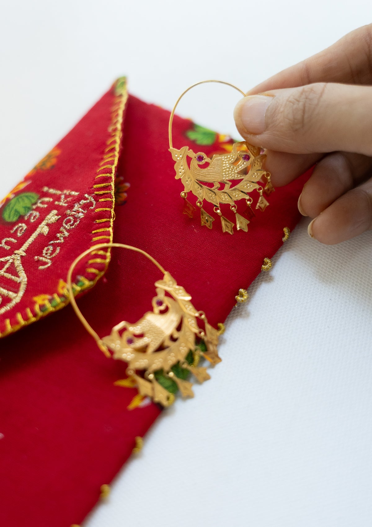 Baawri Gold Earrings