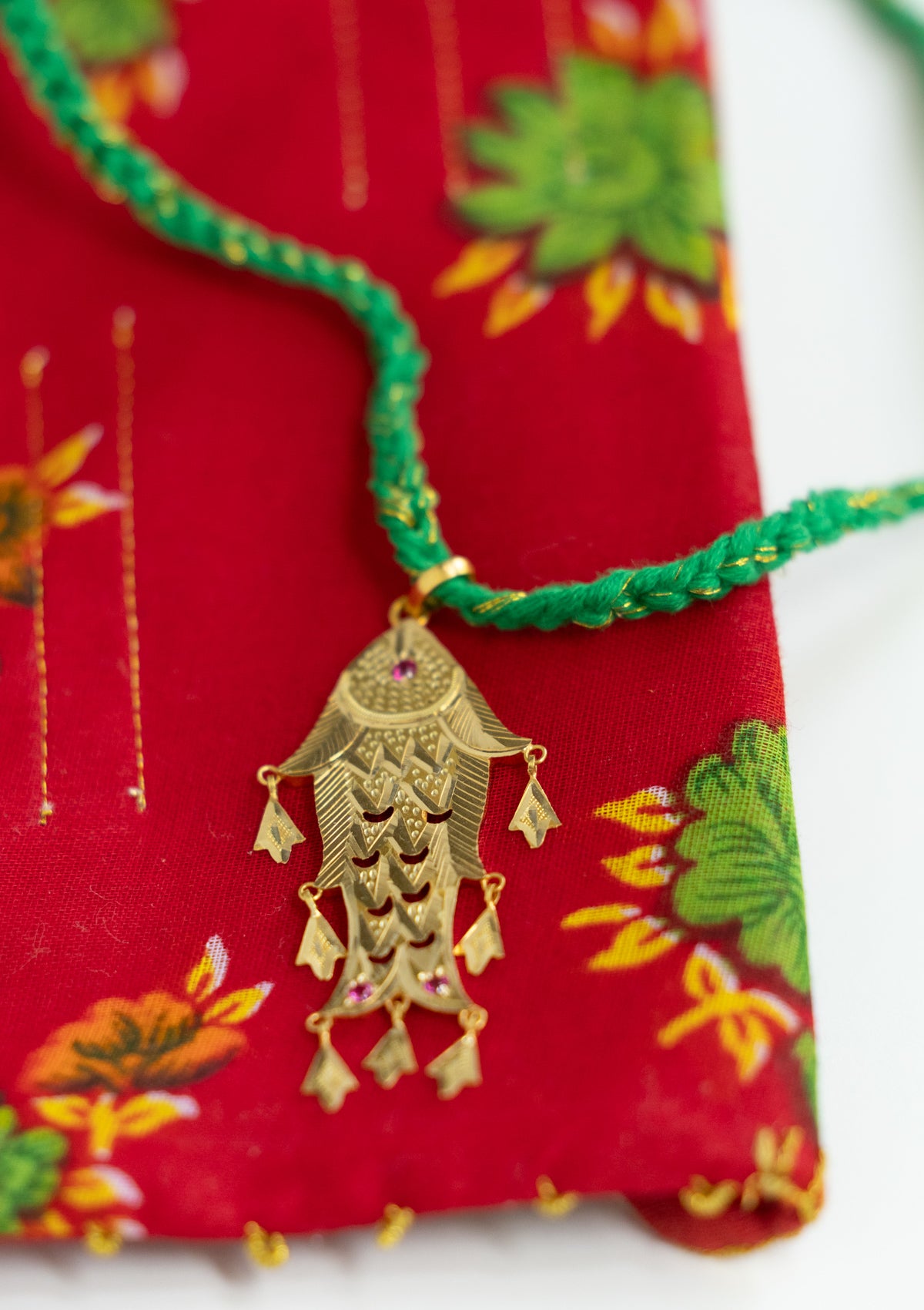 Matsya Gold Pendant