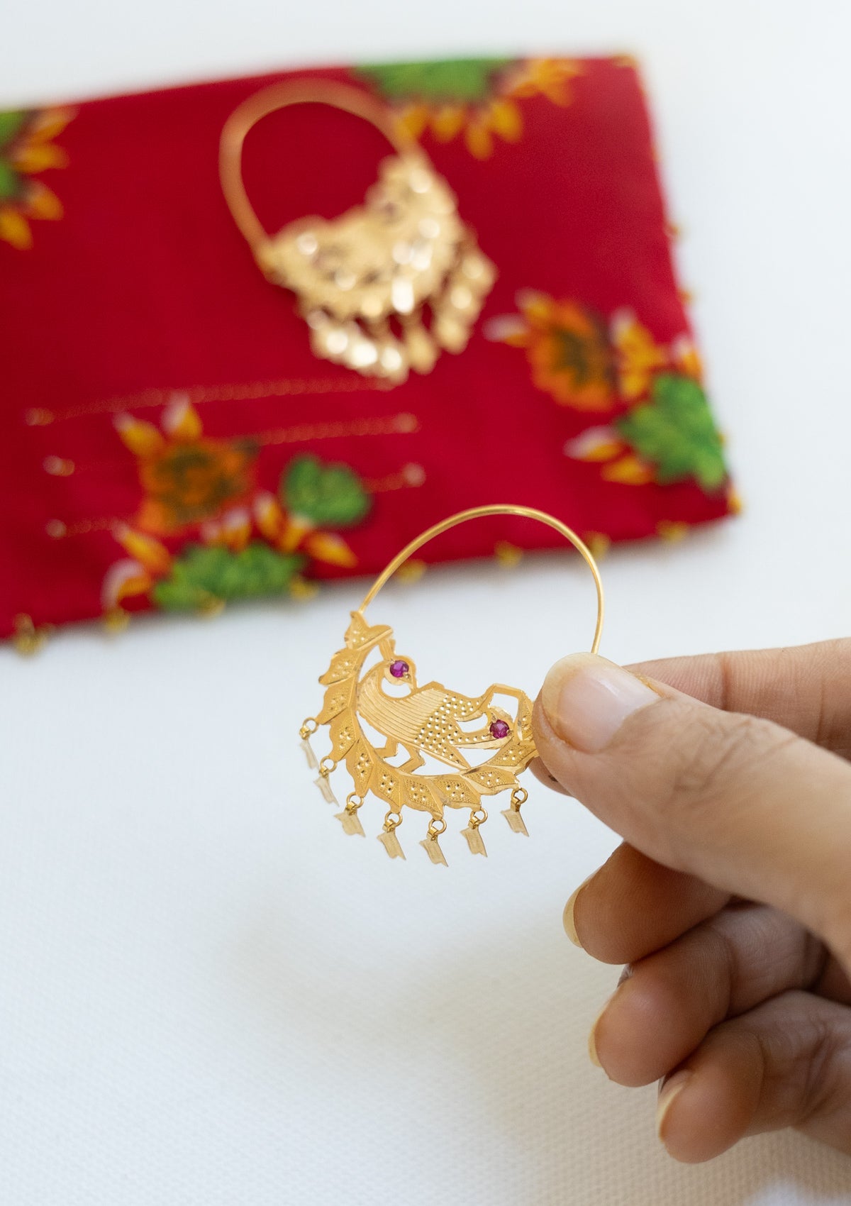 Baawri Gold Earrings