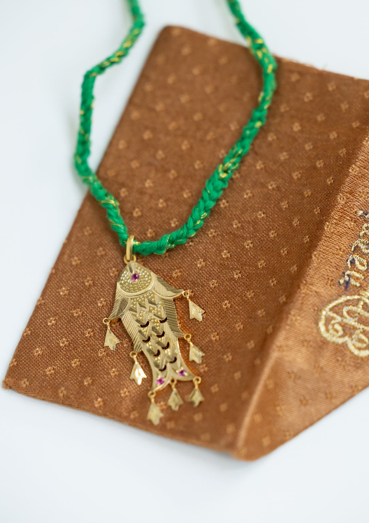 Matsya Gold Pendant