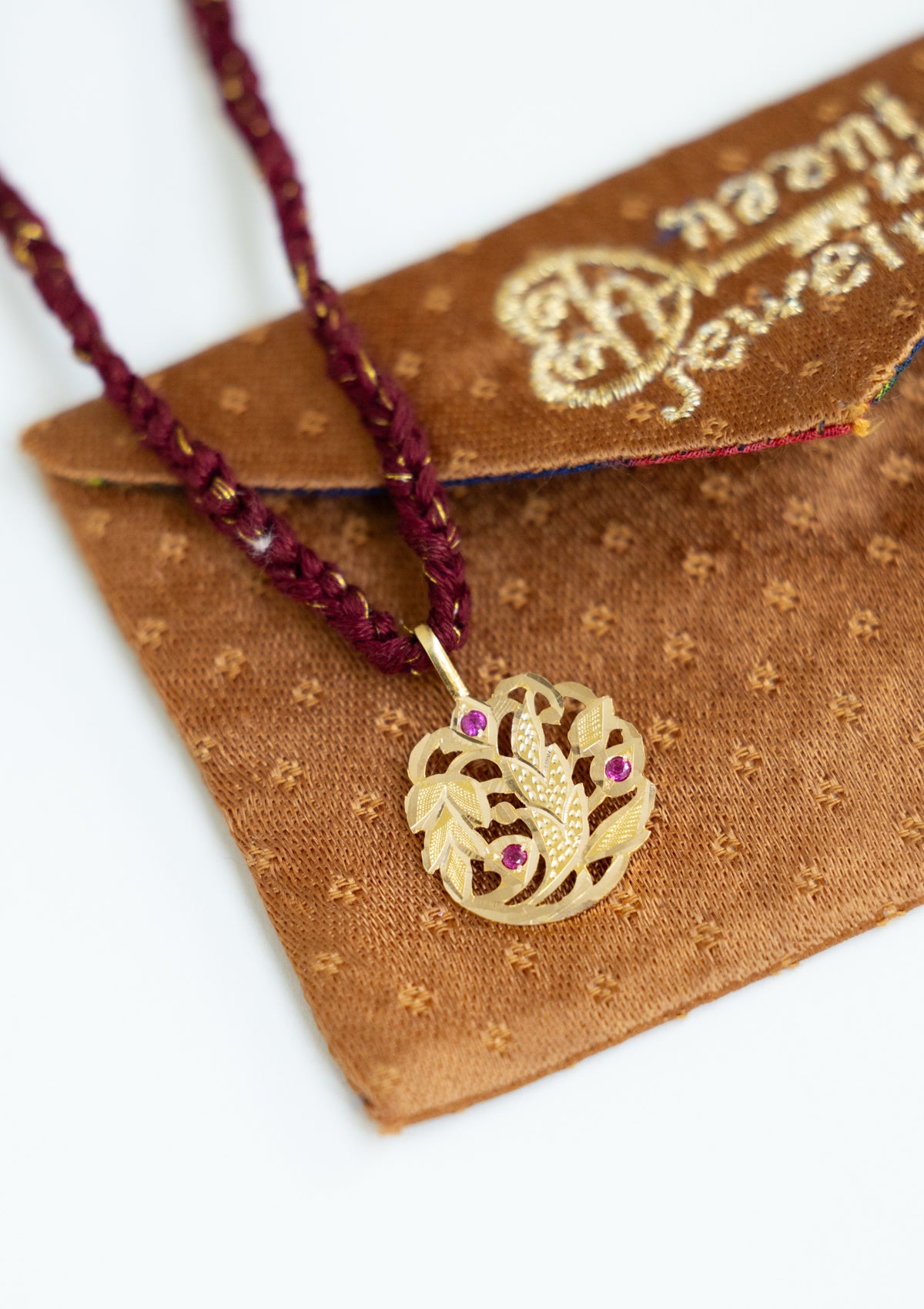 Santoshi Gold Pendant