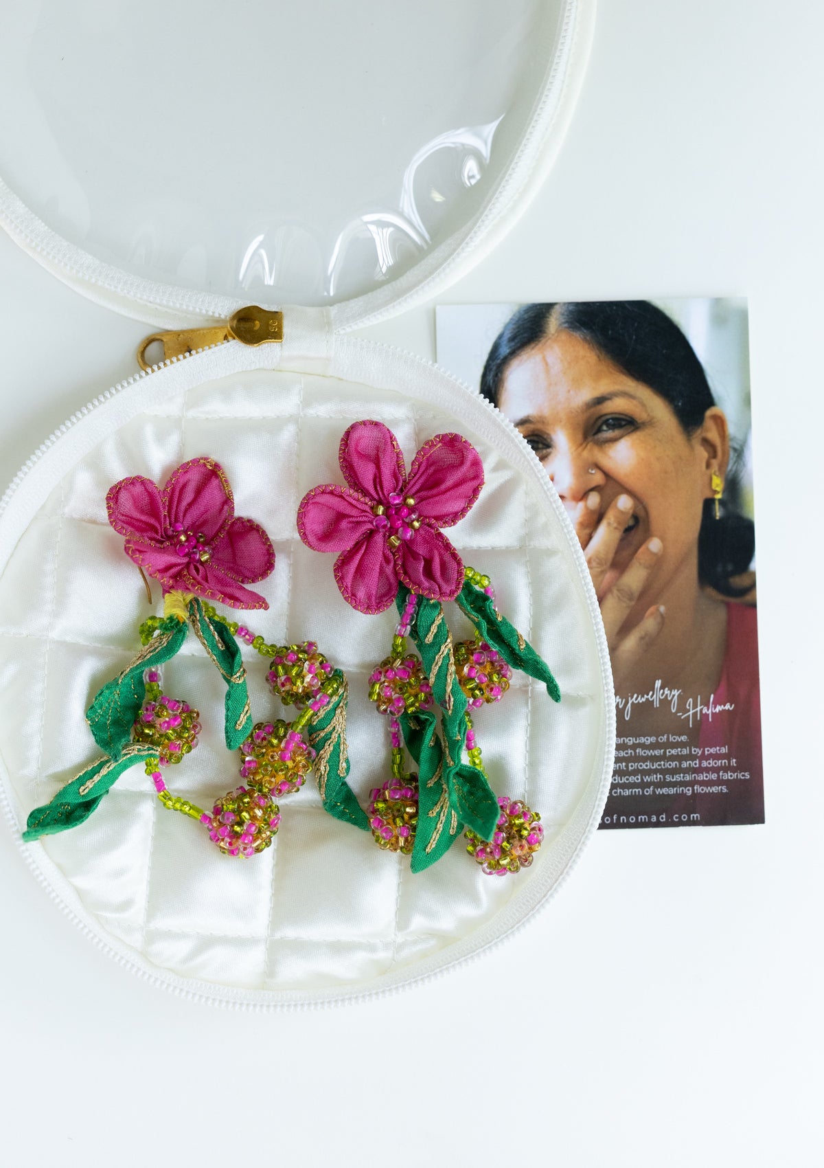 Evergreen Floral Earrings