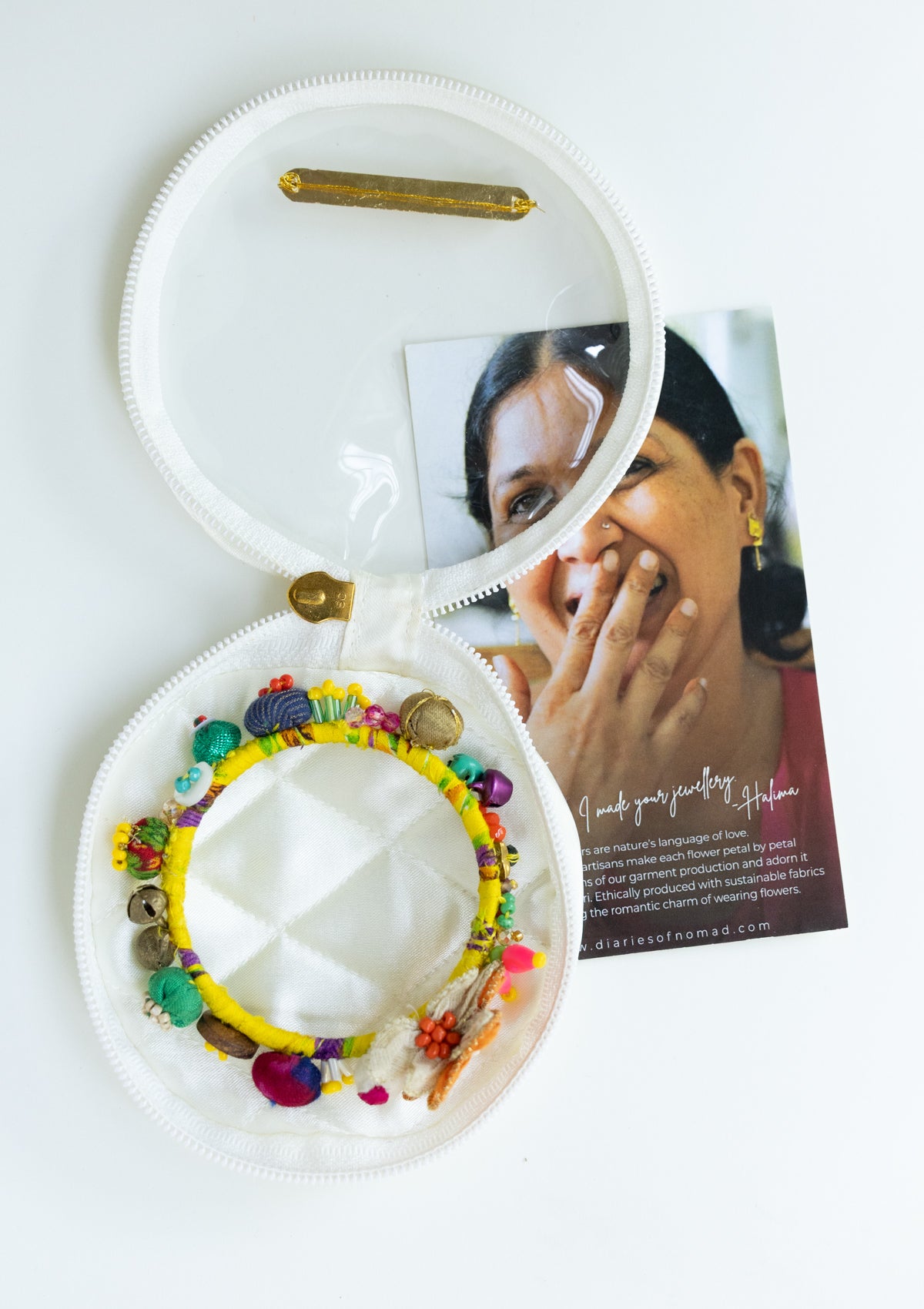 Nina Floral Bangle