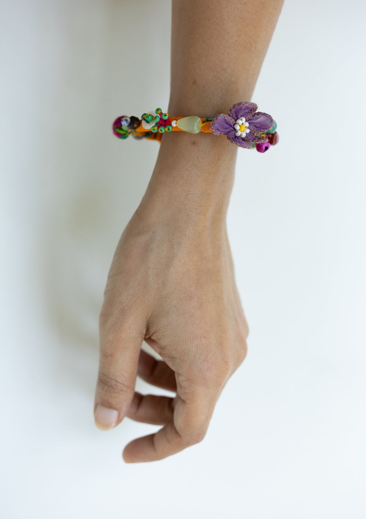 Isolde Floral Bangle