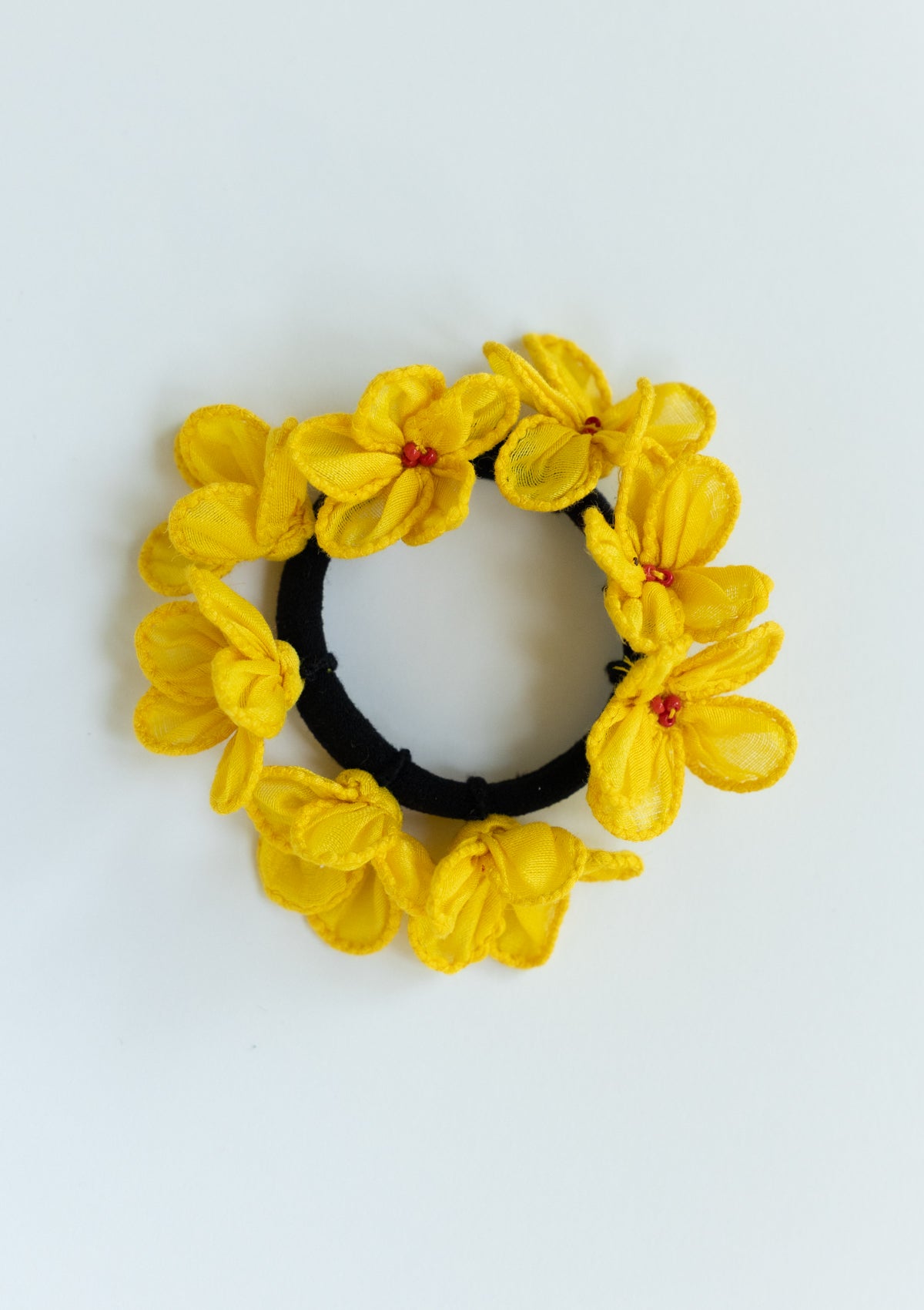 Cleo Flower Rubber Band