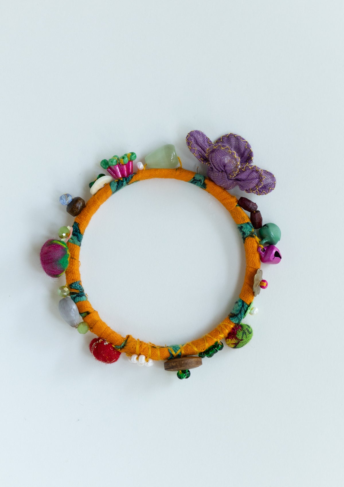 Isolde Floral Bangle