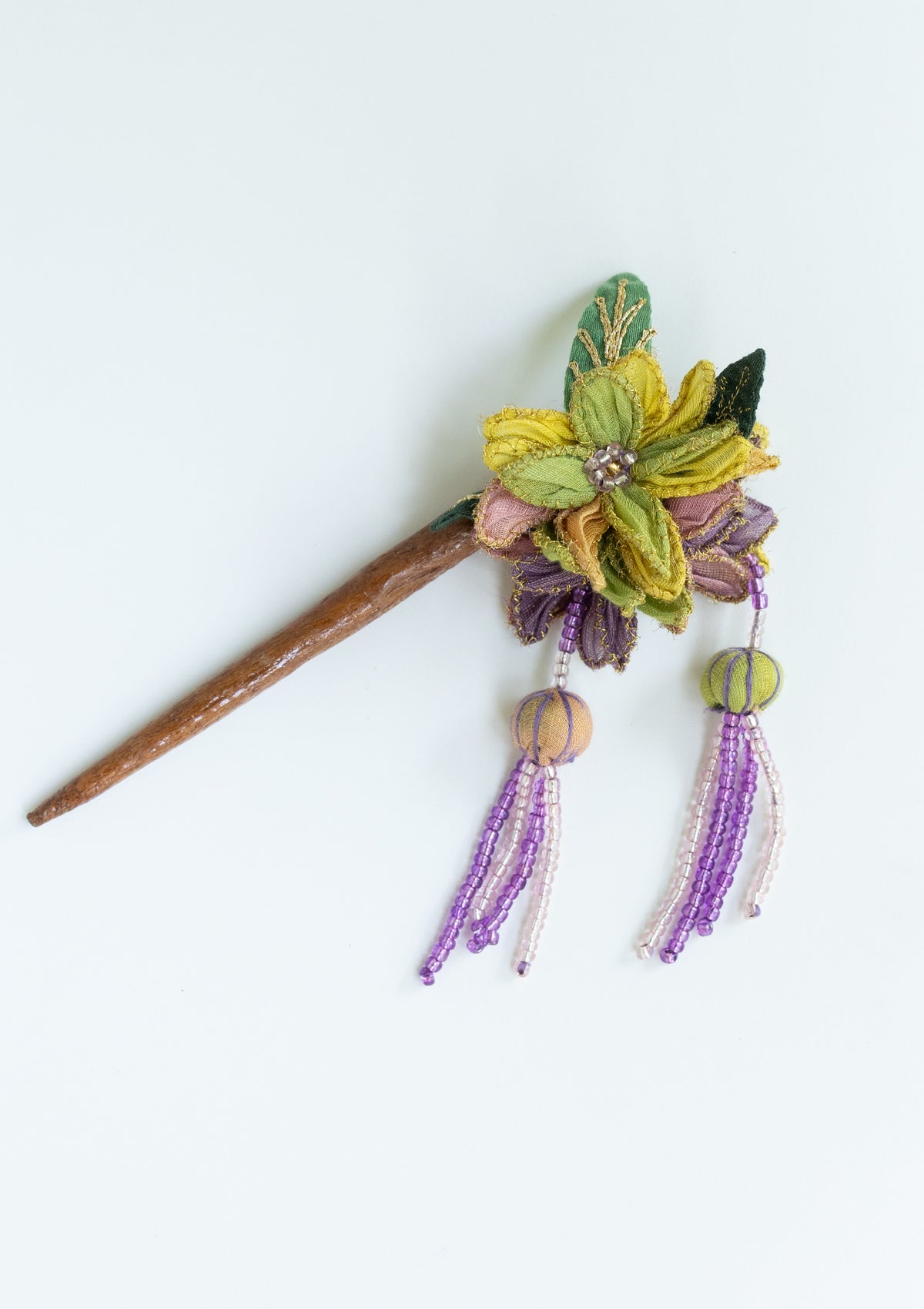 Violet Floral Juda Stick