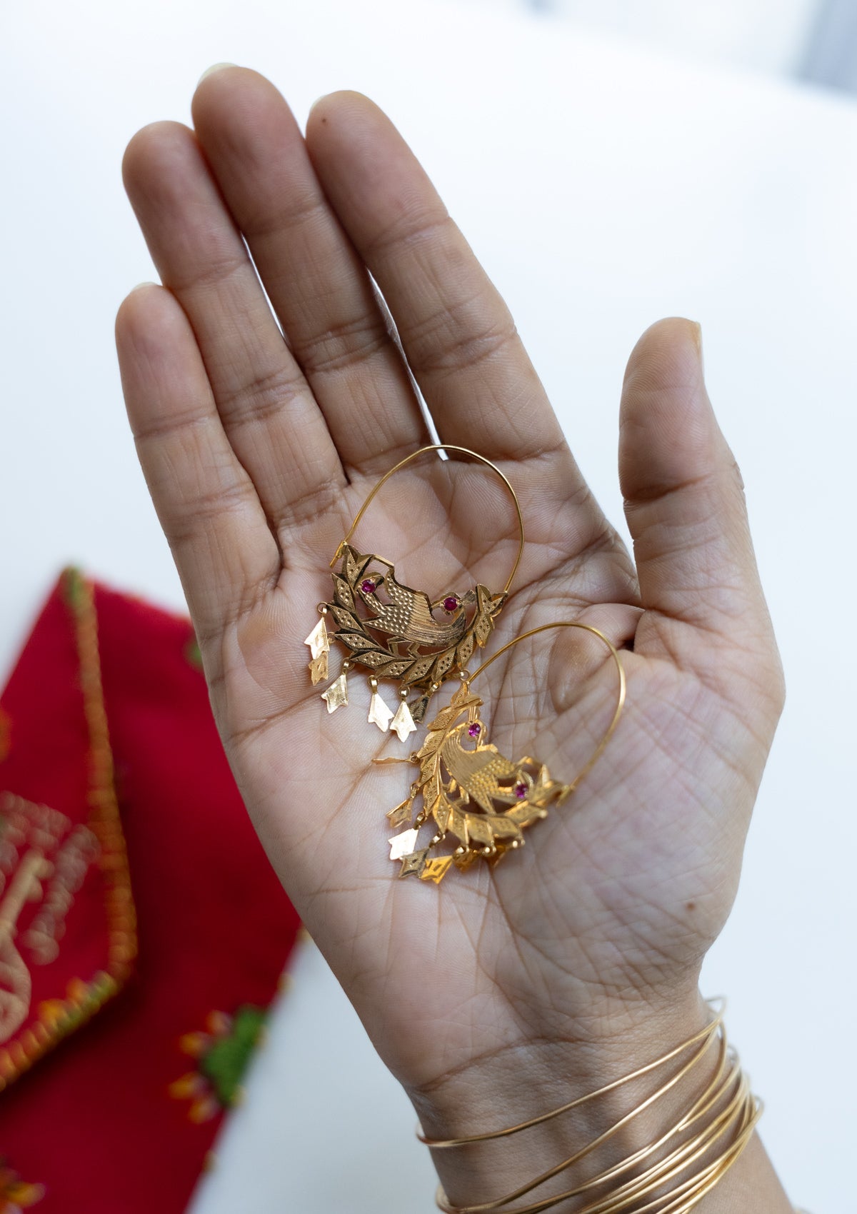 Baawri Gold Earrings