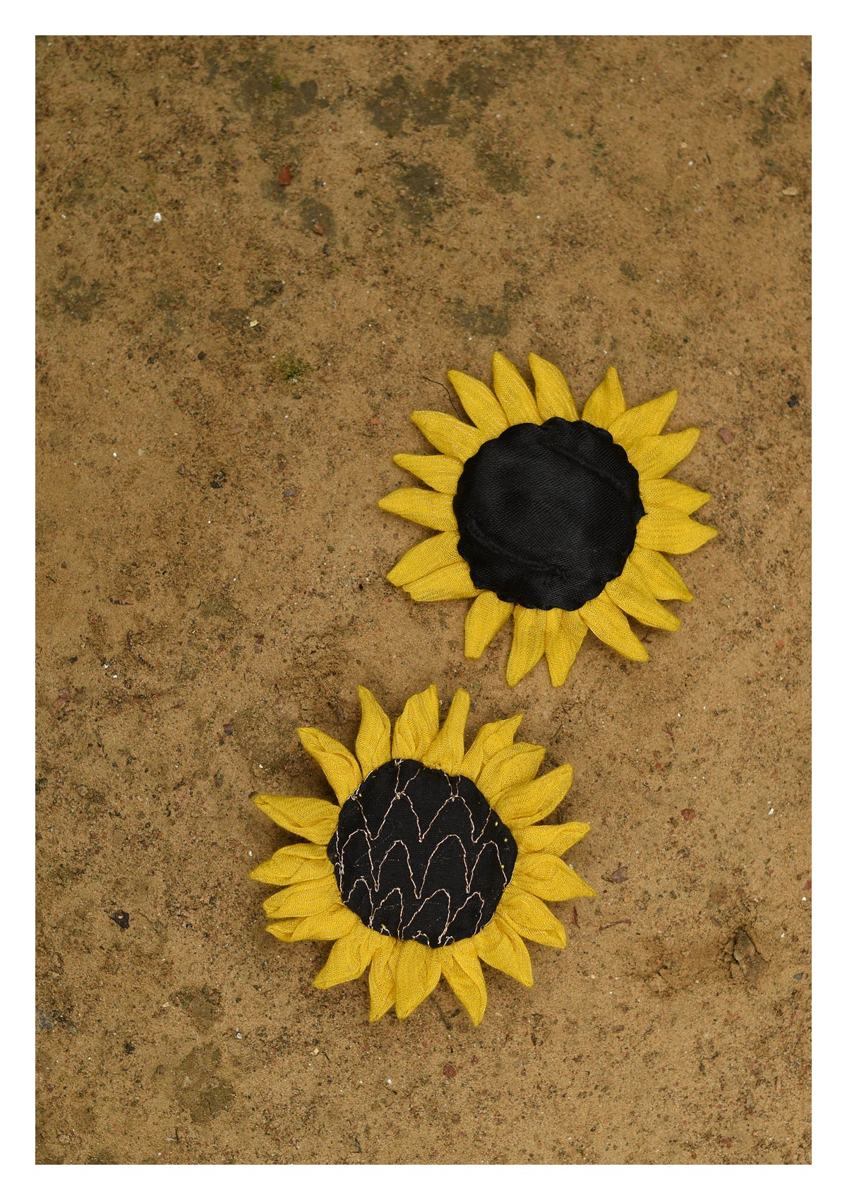 Sunflower Handmade Shoe Charms