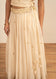 Shayari Yellow Tissue Chanderi Skirt