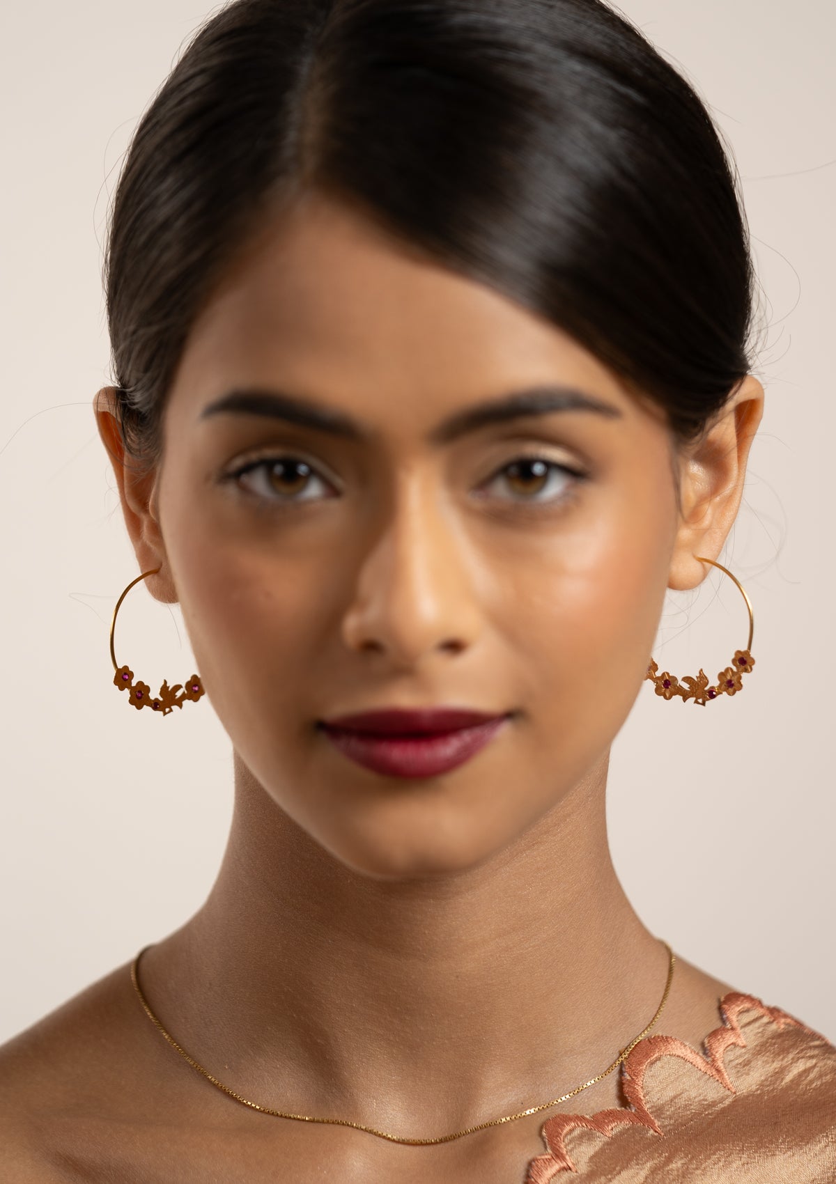 Uma Gold Earrings