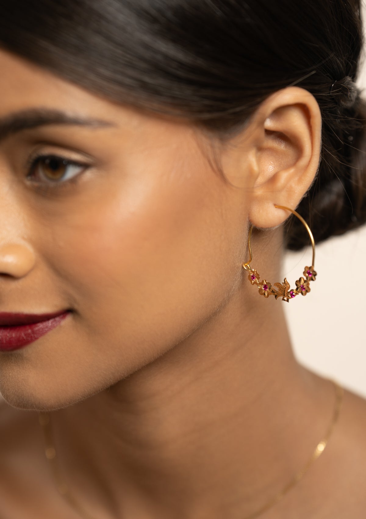 Uma Gold Earrings